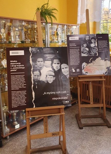 Wystawa Muzeum Pamięci Sybiru z Białegostoku
